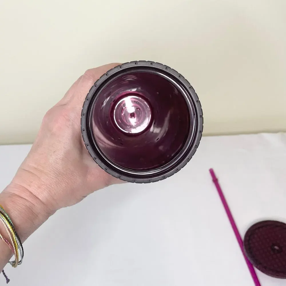 Starbucks Berry Plum Disco Grid Tumbler 24oz Venti